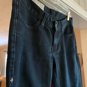 IMOGENE+WILLIE JESSE SIZE 27 BLACK SKINNY JEAN